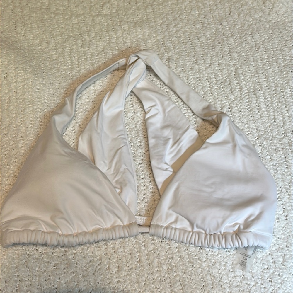 Victoria’s Secret Cross back Halter Bikini Top